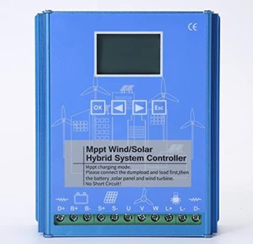 1600W Solar&Wind Hybrid System MPPT Laderegler 600W Solar Controller 1000w Windkraftanlage 12V 24V Auto regler Heimgebrauch Windgenerator - 2