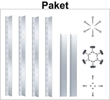 2 Paar Solarpanel Halterung 45 zoll, Universal Solarmodul Halterung Flachdach für Solarpanel 100W-600W mit eintsellbarem Neigungswinkel,Solarpanel Befestigung, eigbare Halterungen 1140MM - 7
