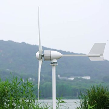 2000W Windkraftanlage Horizontale Windturbine mit Hybrid-Controller und Wechselrichter 24V 48V 96V Windgenerator Windmühle freie Energieleistung (mit Hybrid-MPPT-Controller, 48V) - 2