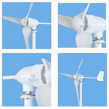 2000W Windkraftanlage Horizontale Windturbine mit Hybrid-Controller und Wechselrichter 24V 48V 96V Windgenerator Windmühle freie Energieleistung (mit Hybrid-MPPT-Controller, 48V) - 3