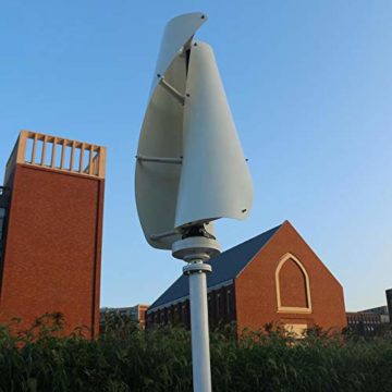 600W Windkraftanlage 12V 24V 48V Windturbine Vertikal 3 Phasen windkraft Generator mit MPPT Controller - 4