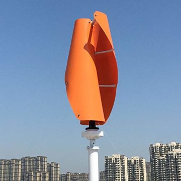 600W Windkraftanlage 12V 24V 48V Windturbine Vertikal 3 Phasen windkraft Generator mit MPPT Controller - 5