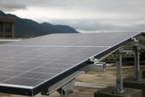 Balkonkraftwerk 600w Komplettset für ein Flachdach