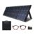 ALLPOWERS 200W Faltbares Solarpanel Monokristalline Solarmodule Tragbares Solarpanel Solarladegerät mit MC-4 Ausgang + Montagehalterung für Outdoor Solargenerator Camping und Garten Wohnmobil - 1