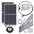 Balkonkraftwerk 600W Komplett-Set mit 2x380W (760W) Solarpanel + Montagesystem Aufständerung, 600 Watt Deye Mikrowechselrichter mit Wifi. Solaranlage für Steckdose (5m Schukostecker) - 2