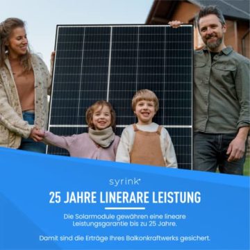 Balkonkraftwerk 600w komplett Steckdose [KOMPLETT SET] 810 Watt Modulleistung | Steckerfertig mit WIFI und APP Photovoltaik komplettanlage | Balkon Solaranlage Plug&Play - 7