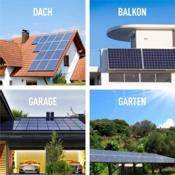Balkonkraftwerk 600w komplett Steckdose [KOMPLETT SET] 810 Watt Modulleistung | Steckerfertig mit WIFI und APP Photovoltaik komplettanlage | Balkon Solaranlage Plug&Play - 8