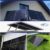 Balkonkraftwerk 800W Steckdose mit Halterungen für Flachdach- Solaranlage Komplettset - Die Originale Balkon Solaranlage - 2x 385W Solarmodule (800W mit Wand/Dachbefestigung) - 7