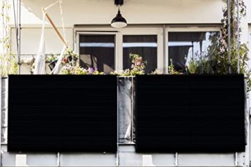 Balkonkraftwerk Komplett Set Solarpaket 600W Wlan Kompatibler Mikrowechselrichter inklusive Schuko Stecker Full Black 395 Watt Panele - 2