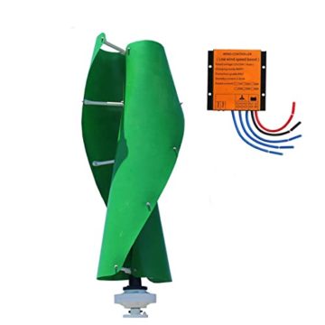 CHGGE 3000 W Tragbarer Windgenerator Für Camping, Motor-Kit Windmühlen-Energieladeturbine Solarwindsystem Für Familiencamping,48v - 1