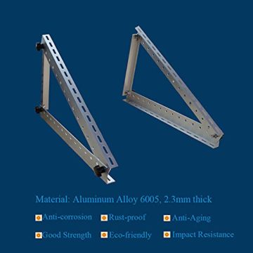 CMYYANGLIN Solar Panel Mounting Brackets Tilt Mount Bracket, Adjustable 45 inch - 2