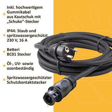 DUR-line Balkonkraftwerk 600W Komplettset mit 830W PV-Leistung und 10m Schuko-Anschlusskabel zum Einstecken in die Steckdose - WiFi Fernüberwachung, Mini-Solaranlage, Bifaziale N-TOPCon Zell Module - 6