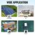 ECO-WORTHY 2 kW·h/Tag Solarmodul System mit All in One Wechselrichter 480 Watt 24 Volt Solarpanel Kit für netzunabhängige: 4 Stücke 120W Solarmodul + 1500W 24V Wechselrichter - 7