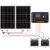ECO-WORTHY 240 Watt Solarpanel kit Off-Grid System: 2 Stück 120W monokristalline Solarmodule mit 30A LCD Laderegler + Solarkabel + Montageklammern für Wohnmobil, Camping - 5