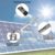 ERAMONG Solarmodul Halterung Kit, Aluminium Solarpanel Halterung, Aufständerung Solarmodul 15-30° Individuell Verstellbar Flachdach Befestigung für Wand, Boot, Wohnmobil, Balkon - 2