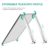 ERAMONG Solarmodul Halterung Kit, Aluminium Solarpanel Halterung, Aufständerung Solarmodul 15-30° Individuell Verstellbar Flachdach Befestigung für Wand, Boot, Wohnmobil, Balkon - 4