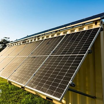 FONDUO Solarmodul Halterung, Solarpanel Halterung Aufständerung Solarmodul für Balkonkraftwerk Flachdach Wand, Einstellbar Neigungswinkel 15-30° Klemme zur Montage Von PV-Photovoltaik und Stützen - 8