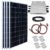 Gasolarxy Balkonkraftwerk 600W PV Anlage Komplett Sonnensystem 4pcs 150w Solarpanel mit 600w 220/230v Wechselrichter (600w-2) - 1