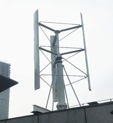 Genway 3000W Vertikale Achse Windkraftanlage Netzgekoppelten Windturbine 230 U/min 3-Phasen Generator 48V 96V 120V 220V Permanent Maglev Windräder Komplettset Windmill - 2