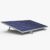 Halterung/Aufständerung von Solarmodulen/Balkonkraftwerken für Balkon, Flachdach, vertikale Wand und Boden (für Balkon/Flachdach/Wand) - 5