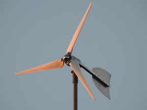 kleine Windkraftanlage für zuhause