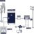 LiuSj JUnSt 8000W Windturbinengenerator, 220 V 12 V 24 V 48 V Tragbare vertikale Helix -Windkraft -Turbinengenerator -Kit mit Ladung Controller (weiß),48v - 2