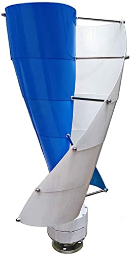 LiuSj JUnSt 8000W Windturbinengenerator -Kit mit 2 Klingen, vertikaler Helix Windkraft -Turbinengenerator mit Ladung Controller für Meeres -Wohnmobil -Industrie,48v - 4