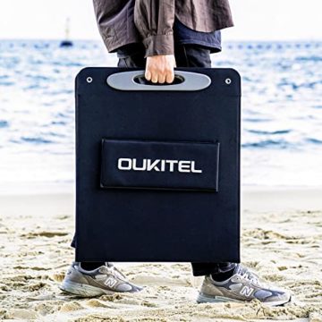 OUKITEL P2001 tragbare Powerstation mit 200W Solar Panel, balkonkraftwerk mit speicher solaranlage balkon und Schnellladung als Solargenerator für die Stromversorgung, für Camping und Wohnmobile - 5