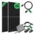 PIANETA 760W / 600W Balkonkraftwerk komplett Set 2 x 380w Solarmodule der Marke Ja Solar einem Wechselrichter Deye SUN600G3-EU-230 mit Wifi funktion plus 5 m Schukokabel für die Steckdose - 2