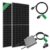 PIANETA 760W / 600W Balkonkraftwerk komplett Set 2 x 380w Solarmodule der Marke Ja Solar einem Wechselrichter Deye SUN600G3-EU-230 mit Wifi funktion plus 5 m Schukokabel für die Steckdose - 1