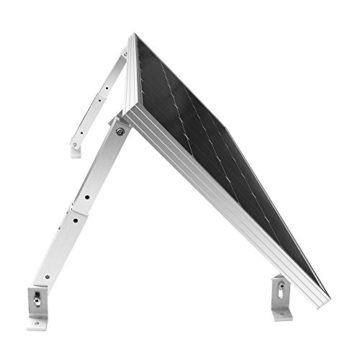 Renogy Verstellbare Solarpanel-Neigungshalterungen unterstützen bis zu 150 Watt Solarpanel für Dach, Wohnmobil, Boot und Jede Flache Oberfläche, für On-Grid/Off-Grid-Systeme (nur Halterung) - 1