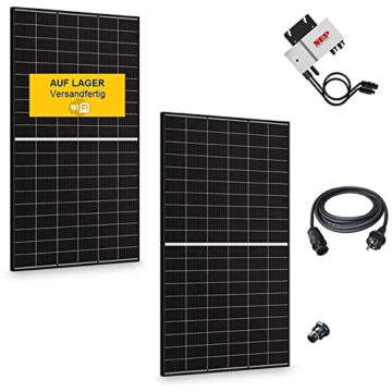 Rhaup Trinasolar Solaranlage »Balkonkraftwerk 810/600 Watt Photovoltaik Mini-PV Anlage«, 600,00 W, Monokristallin, PERC Technologie, Antireflexbeschichtung - 1