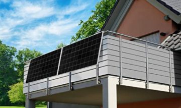 SHP600-Balkonkraftwerk® 600 Watt Balkon Solaranlage - 1