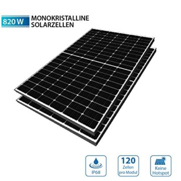Solar-PV 820 Balkonkraftwerk Komplettset – Solar Anlage Balkonsystem - 2