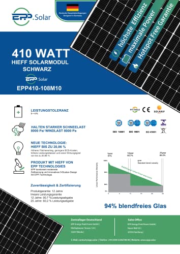 Solar-PV 820 Balkonkraftwerk Komplettset – Solar Anlage Balkonsystem - 5