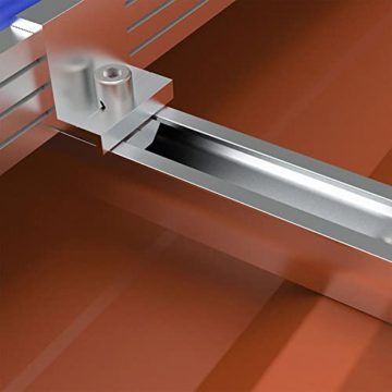 Solarmodul Halterung Kit, Solarpanel Zubehör für Dach Balkonkraftwerk, Befestigung Solarmodul Für Solar Panel, PV Anlage Set für Modulhöhe 30 mm - 5