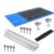 Solarmodul Halterung Kit, Solarpanel Zubehör für Dach Balkonkraftwerk, Befestigung Solarmodul Für Solar Panel, PV Anlage Set für Modulhöhe 35 mm - 7
