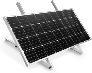 Solarpanel Halterung 41 zoll, Universal Solarmodul Halterung Flachdach für Solarpanel 300W 500W mit eintsellbarem Neigungswinkel,Solarpanel Befestigung, eigbare Halterungen für Boot, Wohnmobil usw. - 2