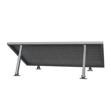 TRANGO ST-0003 Vario verstellbare ALU Solarmodul Halterung, Solarpanel Befestigung für Flachdach, Wand, Boot, Wohnmobil, senkrecht - waagerecht Universal-Aufstelle mit stufenlos Neigungswinkel 10°-60° - 5