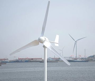 Windkraftanlage 2000W Windgenerator 24V 48V Windturbine 3-Klingen Windkraft Generator -mit MPPT Laderegler Stromwindrad Wind Stromerzeuger für Heimen Wohnmobilen - 8