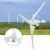 Windkraftanlage Generator NE-300S 300 Watt 24 V/12 V Hybrid Windkraftanlage 3 Blatt Wirtschaft Windmühle Turbine Windgenerator 3 STÜCKE 630mm Wind Blades Power Windmühle für häuser Industrielle(24V) - 4