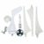 Windkraftanlage Generator NE-300S 300 Watt 24 V/12 V Hybrid Windkraftanlage 3 Blatt Wirtschaft Windmühle Turbine Windgenerator 3 STÜCKE 630mm Wind Blades Power Windmühle für häuser Industrielle(24V) - 6