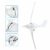Windkraftanlage Generator NE-300S 300 Watt 24 V/12 V Hybrid Windkraftanlage 3 Blatt Wirtschaft Windmühle Turbine Windgenerator 3 STÜCKE 630mm Wind Blades Power Windmühle für häuser Industrielle(24V) - 1