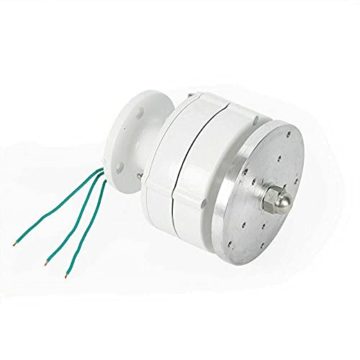 WLQWER Windgenerator Windkraftanlage Windturbine Lantern Vertikale Axis, Haushalt Laterne Vertikale Windgenerator 200W 12V/24V Windgenerator,12v - 2