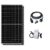 Solar-PV 1000W Balkonkraftwerk Photovoltaik Solaranlage – Mit EPP 500W Solarmodule und Hoymiles 800W Mikrowechselrichter - 1
