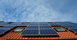 solaranlage auf hausdach