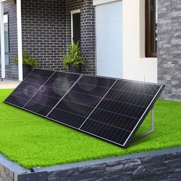 Solaranlage Balkonkraftwerk Set 1100W/600-800W, Monokristallin, (Deye Micro Inverter 600W Upgradebar auf 800W, 5m Anschlusskabel, Solarkabel, Balkon Mini-PV Anlage) genehmigungsfrei Photovoltaikanlage - 2