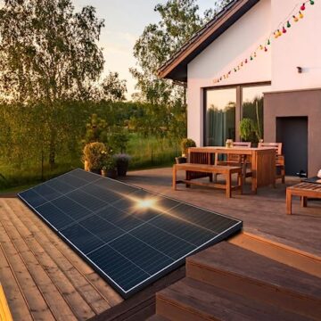 Solaranlage Balkonkraftwerk Set 1100W/600-800W, Monokristallin, (Deye Micro Inverter 600W Upgradebar auf 800W, 5m Anschlusskabel, Solarkabel, Balkon Mini-PV Anlage) genehmigungsfrei Photovoltaikanlage - 5