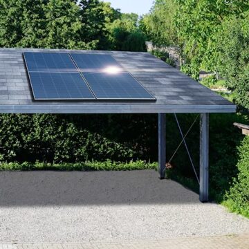Solaranlage Balkonkraftwerk Set 1100W/600-800W, Monokristallin, (Deye Micro Inverter 600W Upgradebar auf 800W, 5m Anschlusskabel, Solarkabel, Balkon Mini-PV Anlage) genehmigungsfrei Photovoltaikanlage - 9