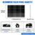 ECO-WORTHY 2.72kW·h Solarsystem, 680W 12V Solaranlage Komplettset für Wohnmobil: 4 Stücke 170W Solarmodul + 40A MPPT Laderegler + 2 Stücke 100Ah Lithiumbatterie + 2000W Wechselrichter - 8